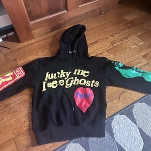 lucky me i see ghosts hoodie